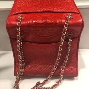 Red Tory Burch Crossbody